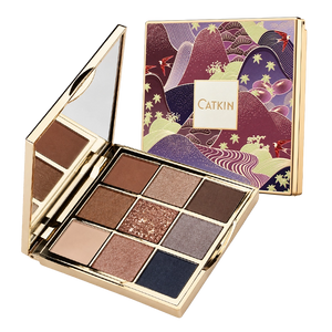 Morandi Eyeshadow Palettes, Matte and Shimmer 9-Color