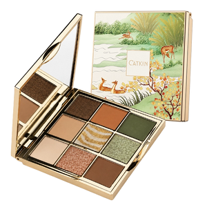 Deer Eyeshadow Palettes, Matte and Shimmer 9-Color