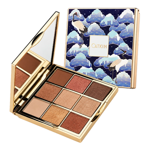 Winter Eyeshadow Palettes, Matte and Shimmer 9-Color