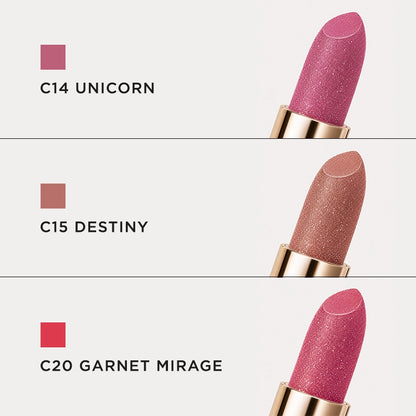 (C14) Unicorn, (C15) Destiny, (C20) Garnet Mirage