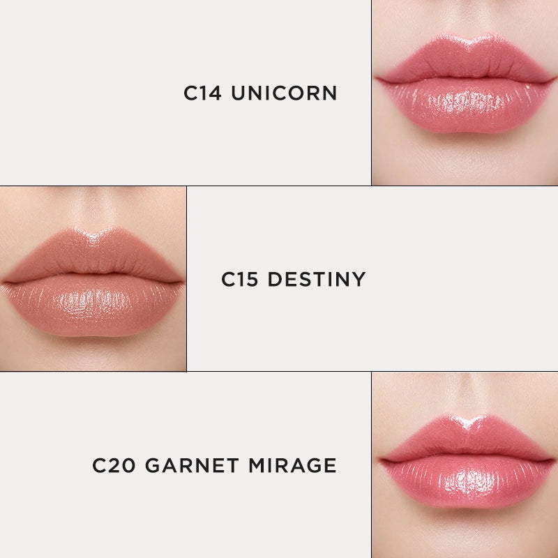 (C14) Unicorn, (C15) Destiny, (C20) Garnet Mirage