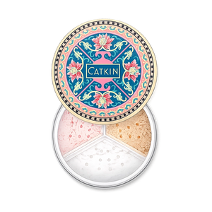 Tri-color Lotus Loose Setting Powder